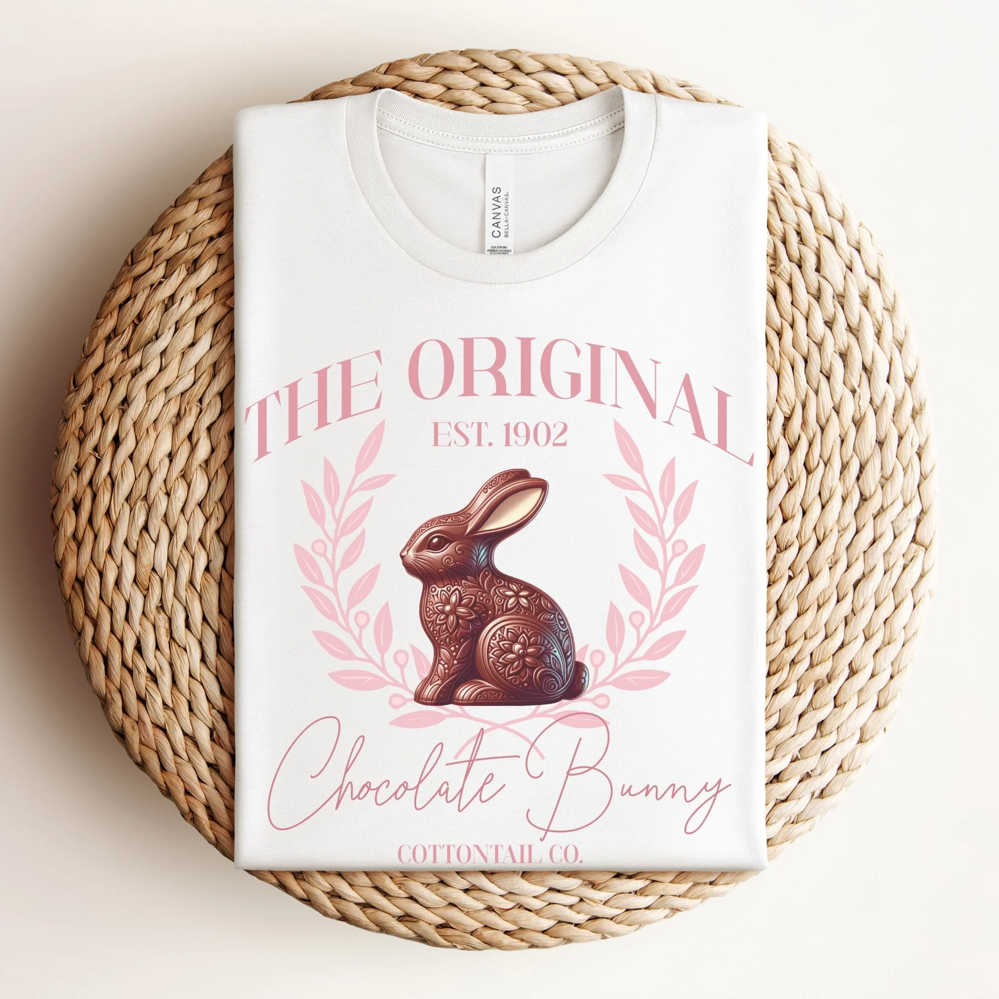 The Original Chocolate Bunny Unisex T-Shirt - Image 5