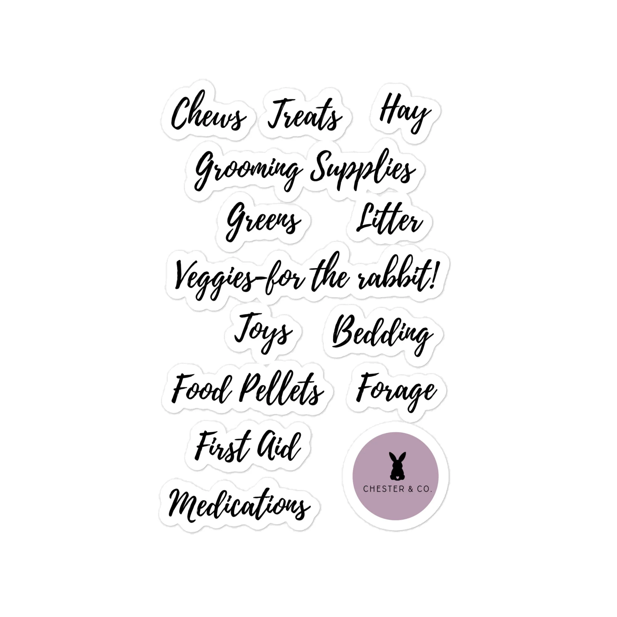 Ultimate Bunny Care Decal Bundle - Image 7