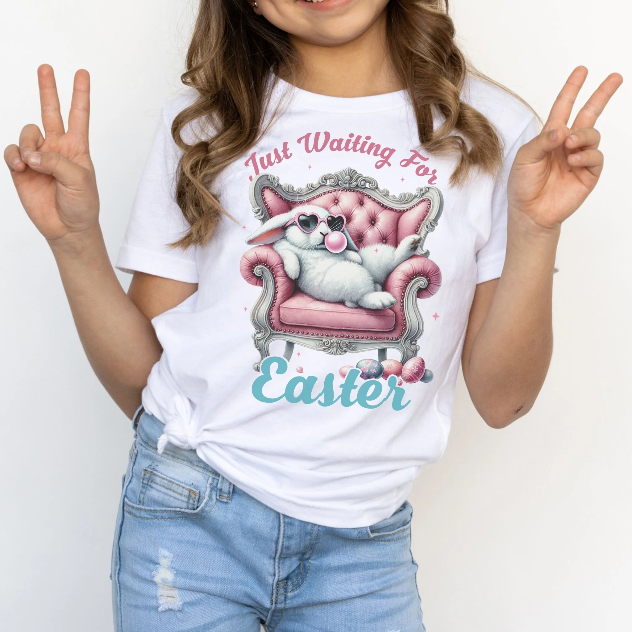 Waiting For Easter Youth Short Sleeve T-Shirt