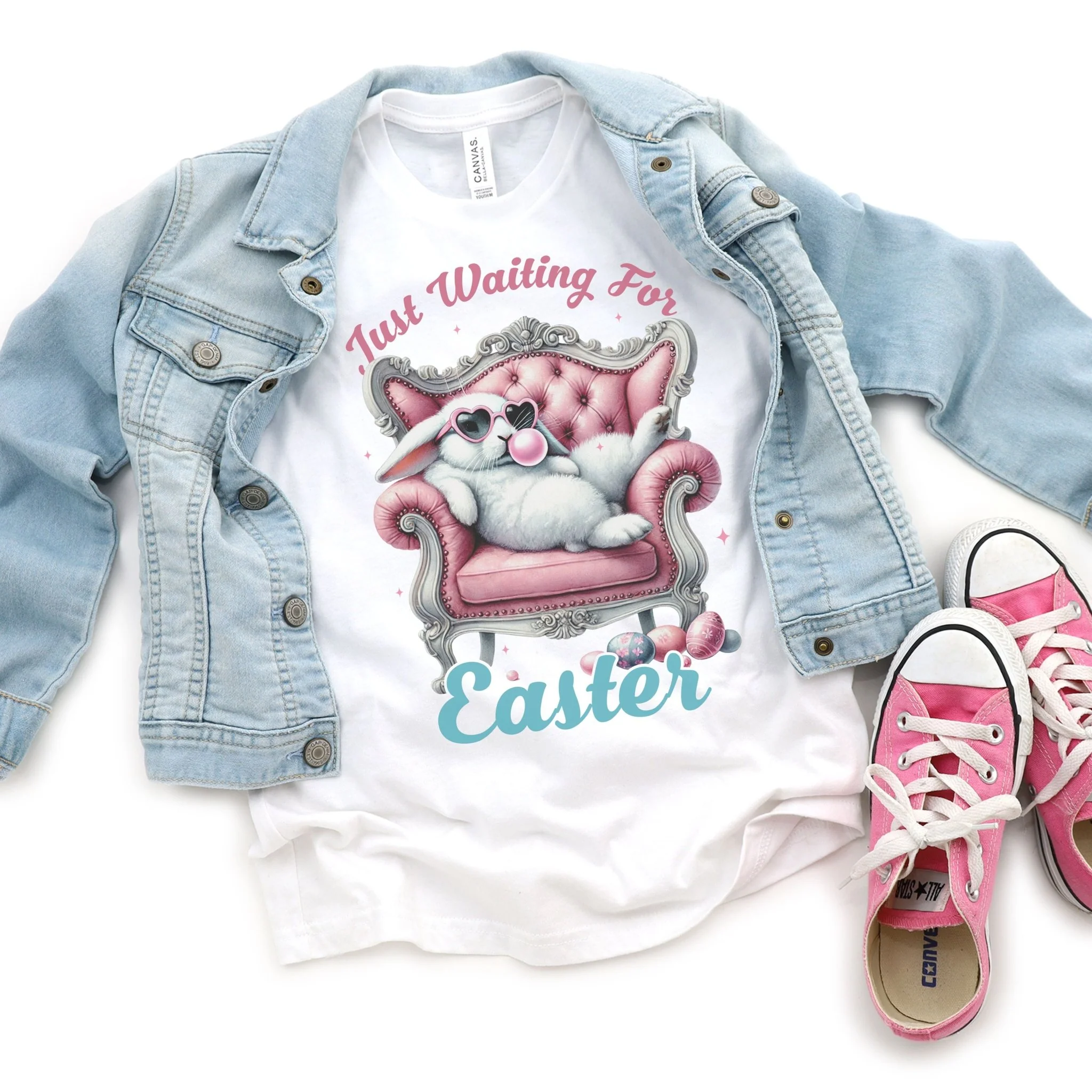 Waiting For Easter Youth Short Sleeve T-Shirt - Image 2